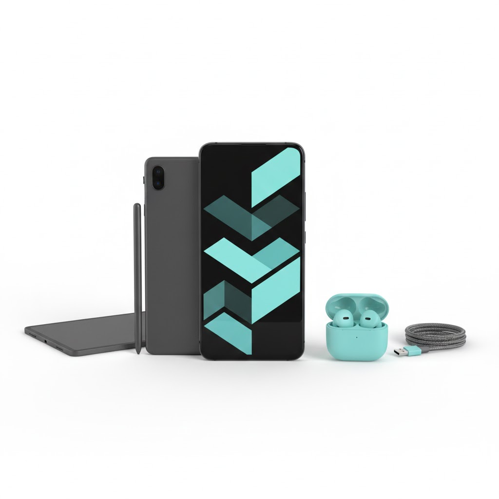 Electronics product photography